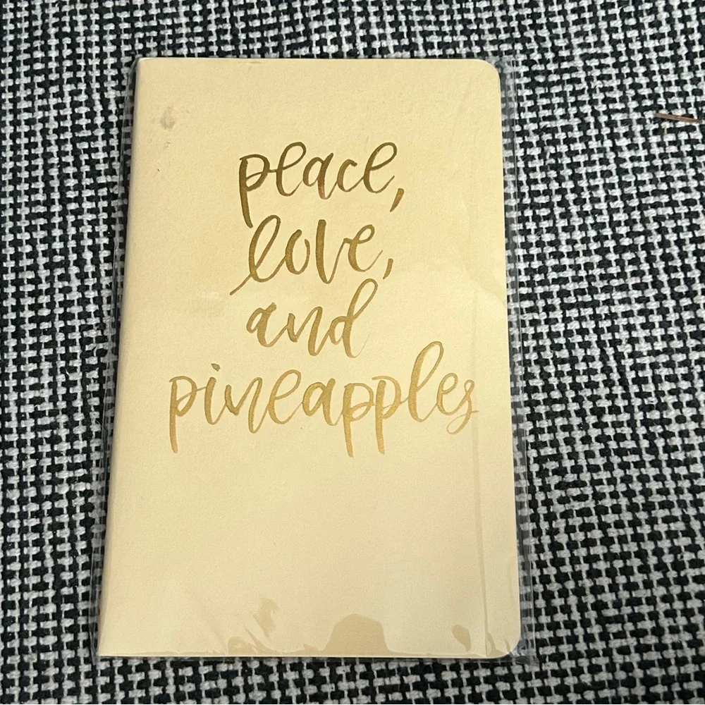 Pineapple Lined Notebook - New